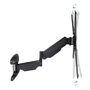TooQ Soporte de Pared para TV LP2355TN-B, Giratorio e Inclinable, para Pantallas de 23 a 55 Pulgadas hasta 30 kg, Nivelable, Negro
